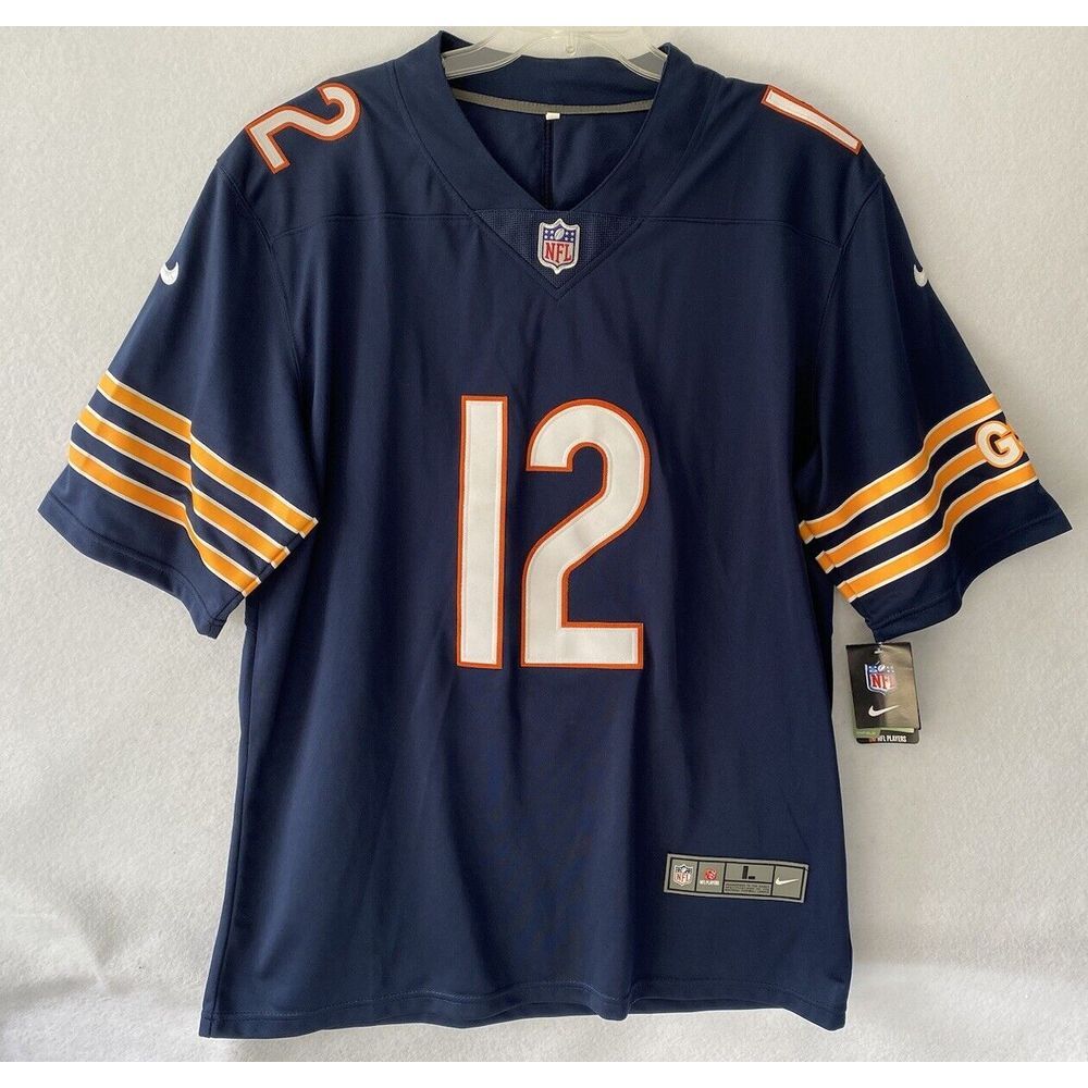 Allen Robinson #12‎ Men's Jersey Navy Blue Embroidered Large NFL
